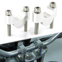 28mm 1 1/8 "Motorrad Lenker Riser Montieren Fat Bar Riser Für BMW F800GT F800GS G650X R 12 NINET KAWASAKI Z900R Z1000