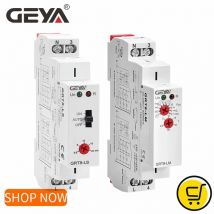 GEYA GRT8-LS/LM Treppenschalter, Beleuchtungs-Timer-Schalter, 230 VAC, 16 A, verwendet für Flurbeleuchtungssteuerung, 0,5–20 Minuten Verzögerung