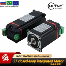 HLTNC Nema23 Schrittmotor mit geschlossenem Regelkreis, 1,2 n, 2 n, 2,5 n, 3 Nm, integrierter Hybrid-Servomotor mit Treiber für 3D-Drucker, CNC-Graveur
