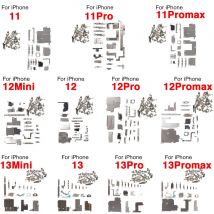 Wewnętrzny pełny zestaw części zamiennych do iPhone X XR XS 11 12 13 Mini Pro Max Mały metalowy uchwyt Płyta wspornika + Wszystkie śruby zamienne