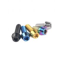 Catdogbear Titanium Bolt M4/M5x8 9 12 15 16 18 20 25 30 35 40 45 50 55 60mm Allen Key Taper Head Screw For Bicycle Stem Seatpost