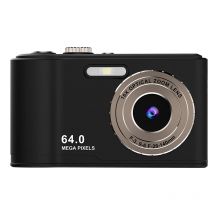Fotocamera digitale CCD da 64 MP con lettore di schede USB e adattatore di tipo C, messa a fuoco automatica, zoom 16X