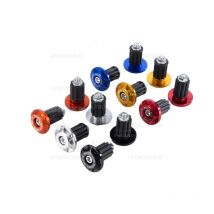 2 pz/set manubrio moto estremità manopole moto Cnc impugnatura in lega di alluminio spina contrappeso manopole moto accessori