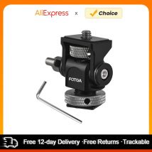 Fotga kamera monitor halterung mit kalt schuh feld monitor halterung halterung aluminium legierung 1/4 zoll schrauben neigung einstellbar