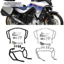 Motorrad-Sturzbügel oben und unten, Motorschutz, Schutzrahmen, Stoßstangen, passend für Honda XL 750 TRANSALP XL 750 Transalp 2023 2024