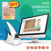 High Definition Pixel Tragbare Ästhetische Haut Analysator Automatische Diagnose Gesichts Epidermis