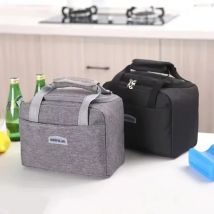 Tragbare Lunchtaschen für OL-Frauen, wärmeisolierte Lunchbox, Tragetasche, Kühler, Handtasche, wasserdichte Bento-Beutel, Büro-Lebensmittel-Umhängetasche