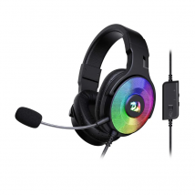 Redragon H350 RGB Wired Dynamic RGB retroilluminazione Dynamic RGB retroilluminazione cuffie da gioco driver da 50MM cuffie Over-Ear