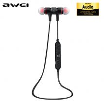 Awei Wireless Bluetooth 5.3 Auricolari Cuffie Vivavoce Neckbank Stereo Sport Auricolare con microfono per telefoni cellulari A920BL
