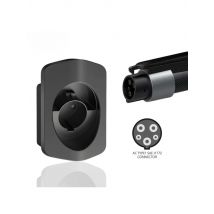 FITMPH Wall-Mounted Charger Cable Holder for US EV Robust to Load 30kg Cable Comes with Expansion Screws, for Type 1 connector