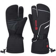 Guanti riscaldati con batteria ricaricabile guanti termici per donna uomo marito sci guanto da moto scaldamani