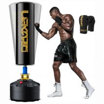 Stehender Boxpfosten mit Handschuhen, Sandsack für Heimkampftraining, Boxsack mit Saugnapf, Weihnachtsgeschenk für sportliche Männer