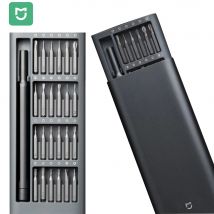 Original Xiaomi-Schraubendreher-Set für den täglichen Gebrauch, 24 Präzisions-Magnet-Bits, Aluminium-Box, DIY-Schraubendreher-Set für MI Xiaomi Xiaomi Home