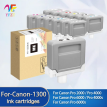 Cartuccia d'inchiostro PFI-1300 PFI1300 da 330 ml con chip e inchiostro pigmentato Per stampante Canon Pro-2000 Pro-4000 Pro-4000S Pro-6000S Pro6000