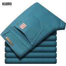 2024 autunno nuovi uomini luminosi jeans elasticizzati alla moda denim pantaloni a gamba dritta maschio rosso lago blu giallo pantaloni