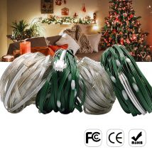 5m 10m 15m 20m 25m WS2812 LED String Party Christmas Light individualmente indirizzabile RGB Color Outdoor Waterproof IP68 Strip DC5V