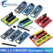 Scheda di espansione adattatore terminale controller NANO V3.0 NANO IO Shield piastra di estensione semplice per Arduino AVR ATMEGA328P Nano 3.0