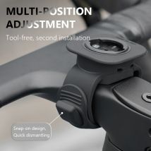 Silikonowy uchwyt na komputer rowerowy Antypoślizgowy uchwyt na kierownicę rowerową Wielofunkcyjny stojak na komputer rowerowy Akcesoria rowerowe