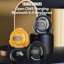 Choice TRANSFORMERS TF-T07 Gancio per l'orecchio Auricolari wireless Bluetooth 5.4 OWS Cuffie a bassa latenza Auricolari sportivi da gioco X15 Pro