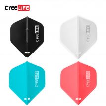 CyeeLife Dart Flight Standard Shape Regular Flight + 12-teiliges Spring Dart-Zubehör-Set, langlebig, Anti-Fall