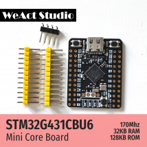 Weact stm32g431cbu6 stm32g431 stm32g4 stm32 core board learning board entwicklung