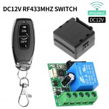 Universal Gate Fernbedienung Schalter DC 12V RF 433 MHz Fragen Code Relais Empfänger DIY Mini-Modul für Garagentor LED-Beleuchtung