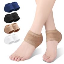Gel Silikon Halb-yard Socken Ferse Schutz Hülse Ferse Pads Ferse Tassen Plantarfasziitis Unterstützung Füße Pflege Haut Reparatur Kissen