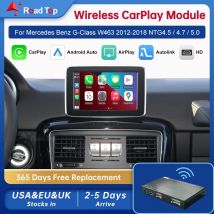 Android Auto inalámbrico para Mercedes Benz Clase G W463 NTG4.5 NTG5.0 2012-2018 con interfaz Carplay Mirror Link AirPlay