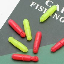 10PCS Pole Fishing Tackle Hybrid Pole Elastic Connector Carp Match Fishing Tackle Material