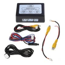 Auto Parkplatz Kamera Video Kanal Konverter Auto Schalter Vorne/Rückfahrkamera Video Control Box Geeignet für CVBS & AHD