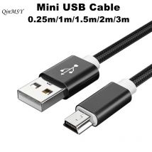 3M 1M 0,25M Mini USB 5-Pin-Kabel Mini USB zu USB Schnelles Datenladegerät Kurzes Kabel für MP3 MP4 Player Auto DVR GPS Digitalkamera HDD