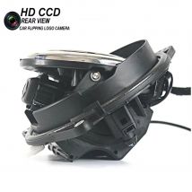 Flipping Logo Camera Dynamic Line for Golf 6 7 8 MK6 MK7 Passat B6 B8 CC Magotan EOS Emblem Logo Reverse Waterproof Night Vision
