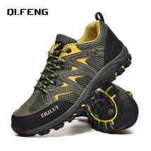 Frühling Sommer Air Mesh Atmungsaktive Wasserdichte Anti-skid Klettern Schuhe herren Outdoor Wandern Schuhe Mann Neue Trekking Trail Turnschuhe
