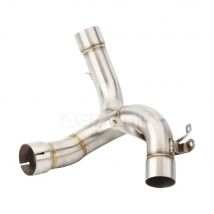 Per Ducati Multistrada 1200 2015-2017 Multistrada 1200 S MTS1200 MTS 1200 fuga moto silenziatore di scarico tubo di collegamento Slip-on
