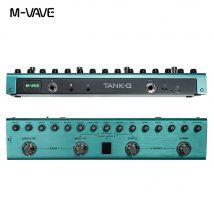 M-VAVE Tank-G Guitar pedale Multi-effetti ricaricabile 36 preset 9 slot per preamplificatori 8 slot per cabina IR 3 effetti di modulazione/ritardo/riverbero