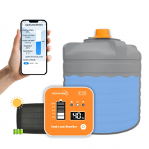 Moray ME201RSP WIFI TUYA App Solar Panel Hohe Genauigkeit Fernbedienung Drahtlose Tank Level Sensor Messung Flüssigkeit Level Monitor