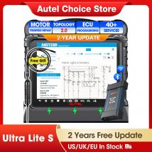 Autel MaxiCOM Ultra Lite S Scanner Autodiagnosetools Fortschrittliche ECU-Programmierung und Codierung, CAN FD/DoIP, 40+ Dienstleistungen PK MS909 Elite2