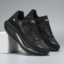 Mens Running Shoes 2025 New Breathe Mesh Cushioned Sneakers Fashion Outdoor Sports Casual Tennis Shoes for Men