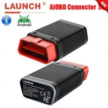 LAUNCH AIOBD Bluetooth Connector Narzędzia Diagnostyczne Samochodowe Pełny Skan Systemu Raport AI Czytnik Kodów OBD2 dla Systemów Android i iOS
