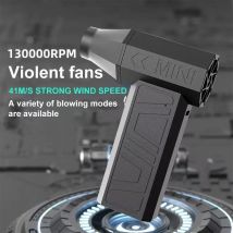 2025MINI Handheld Wireless Mini Storm Vacuum Cleaner High-Speed Turbo Fan Explosive Portable Blower Dust-Off Device