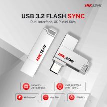 Chiavetta USB HIKSEMI SYNC Dual USB3.2 Tipo C/A Pendrive 32 GB 64 GB 128 GB 256G ad alta velocità per PC portatile mobile