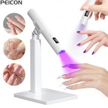 Lampa UV LED do paznokci Mini lampa UV do paznokci do manicure Przenośna suszarka do paznokci Lampa stojąca Profesjonalna ultrafioletowa mini lampa do suszenia paznokci