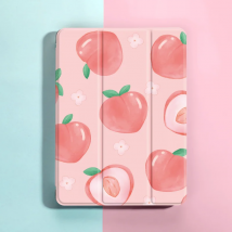 Honey Peach Case For iPad 9th/ 8th/ 7th Generation 10.2 inch Case,For MiNi 4/5/6 Cover,with Pencil Holder,Auto Wake/Sleep Cover