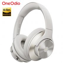 Oneodio A10 ANC Cuffie Bluetooth senza fili Cuffie audio over-ear ad alta risoluzione Cuffie ibride con cancellazione attiva del rumore da 35 dB 50 ore
