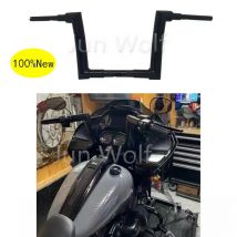 Motorrad 50mm Ape Hanger Lenker 12" 14" 16" Rise für Harley-Davidson Road Glide nach 13 Jahren Baujahr
