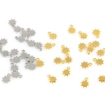 20 Pice Stainless Steel Fine Stamping Personality Charm Pendants for DIY Making Earrings Necklaces Bracelets Jewelry Accessories