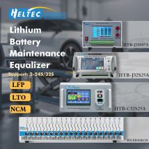    Macchina di bilanciamento/riparazione celle batteria al litio/LiFePO4/LTO Heltec 2S-24S 32S 4A 7A 10A 25A e tester di capacità per batterie auto
