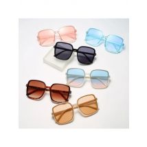 2024 New Gradient Sunglasses Female Ins Big Box Fashion Retro Square Sunglasses for Women Trendy Gafas De Sol Mujer