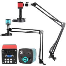 1080p 48mp 4k HDMI USB-Video mikroskop Kamera Zoom 150x C-Mount-Objektiv Big Vision für die Telefon reparatur igital Bildaufnahme