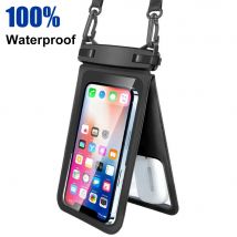 Grippopso wasserdichte Handy tasche Doppelt asche für Telefon bis zu 6,7 Zoll Schwimmen Strand Aufbewahrung Brieftasche Karten Beutel Packs äcke